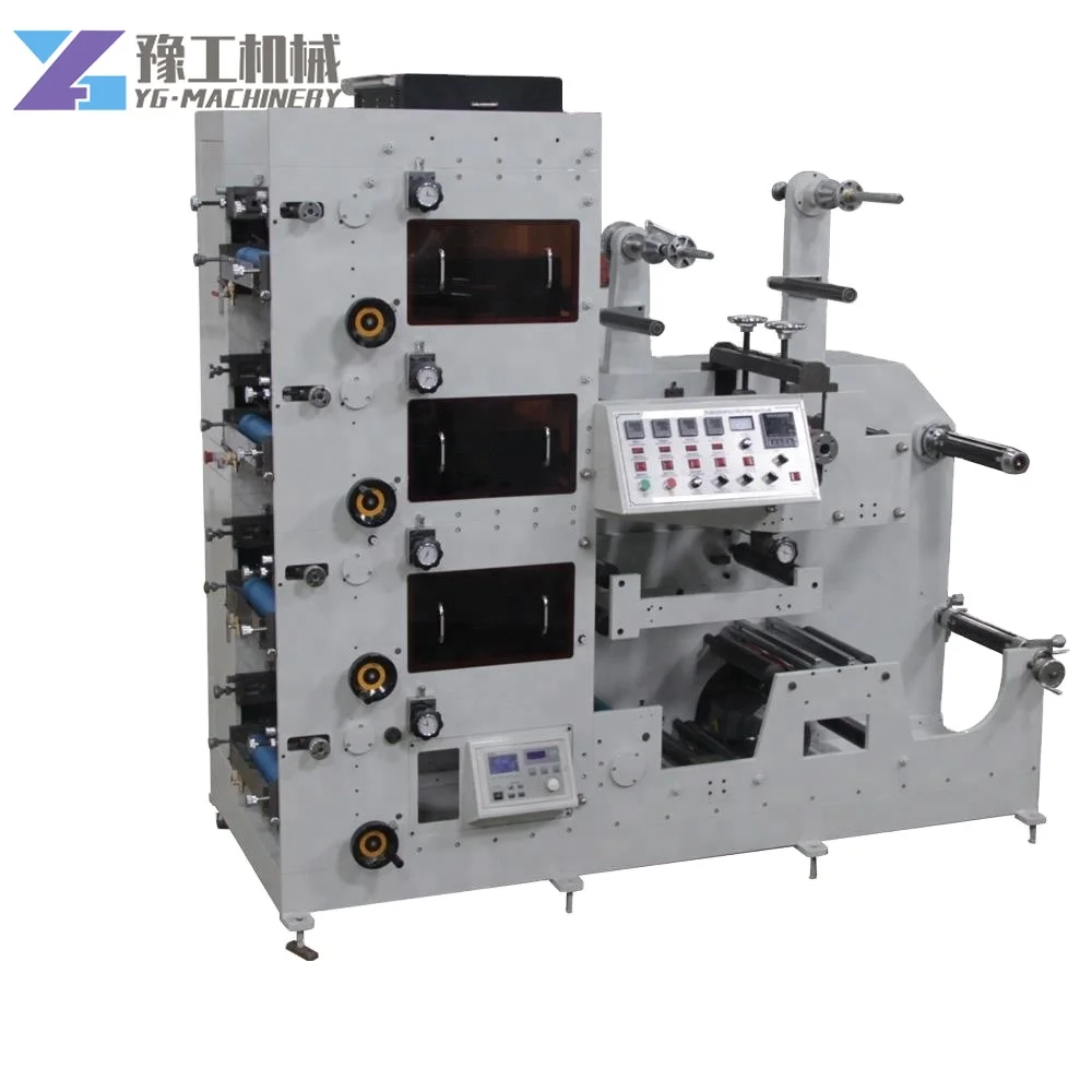 YG Roll To Roll Uv Inkjet Label Printing Machine Printing Label Print Label Machine Sticker Flexo Machine