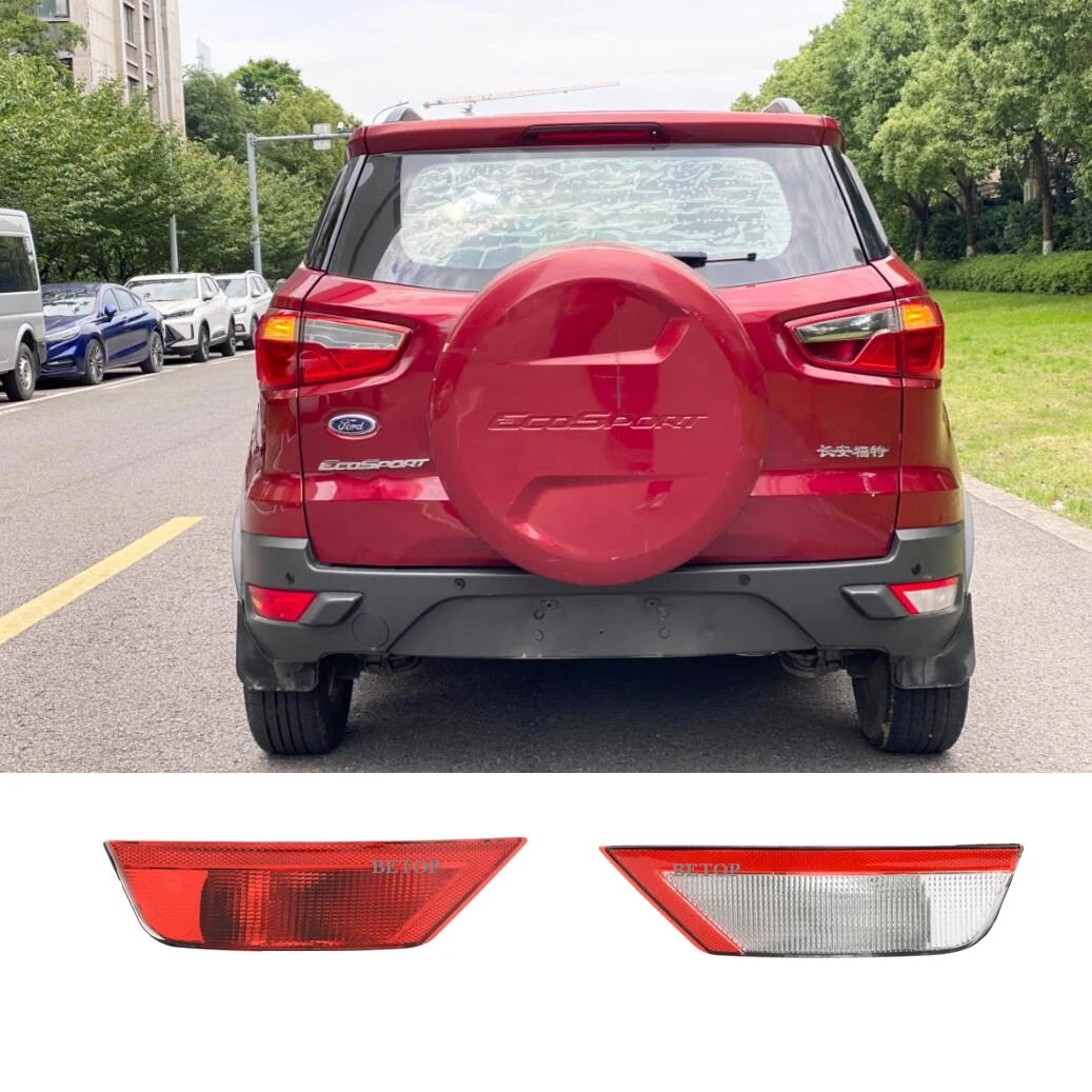 Rear Bumper Fog Light Reflector Stop Light Rear Fog Light Foglamp Brake Lamp Warning Lamp For Ford EcoSport