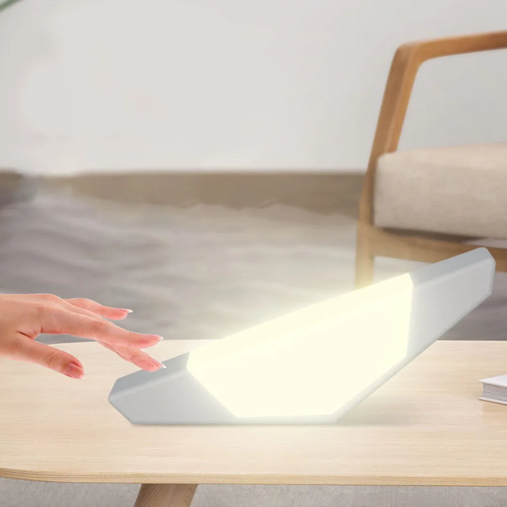 

USB Bedside Night Light ABS Seesaw Gravity Sensor Absence Presence Switch Reading Table Lamp Bedroom LED Night Light