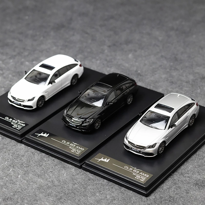 KING MODEL Diecast Car 1/64 Scale Mercedes Benz CLS63 Shooting Brake Car Model Alloy Mercedes Benz CLS63 Toy Vehicles Model