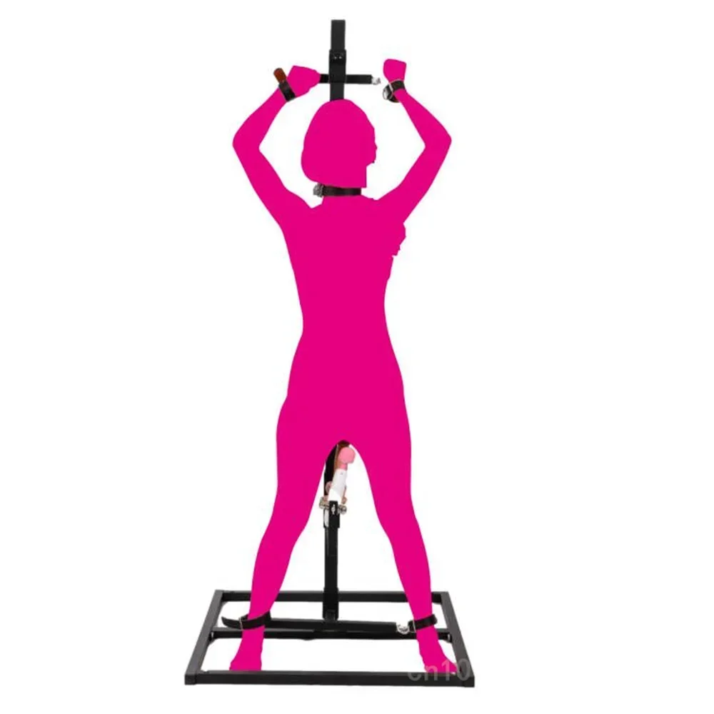 الكبار CBT لوح القضيب Bdsm عبودية الجنس طوق أصفاد مجموعة أدوات التدريب الجنس للزوجين موقف الجنس Bdsm الإطار