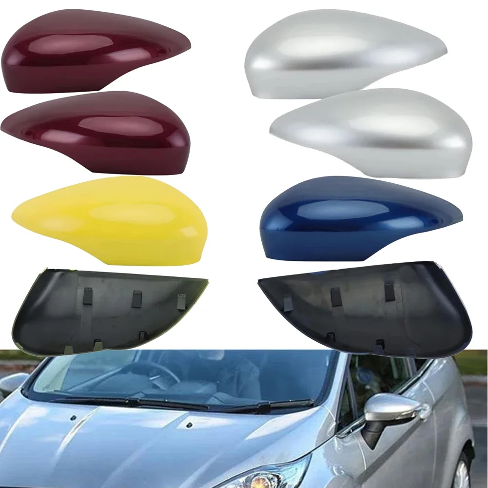 

Upgrade Your For Ford For Fiesta 2008 2017 with Replacement Mirror Covers Secure and Stylish Design Easy Installation