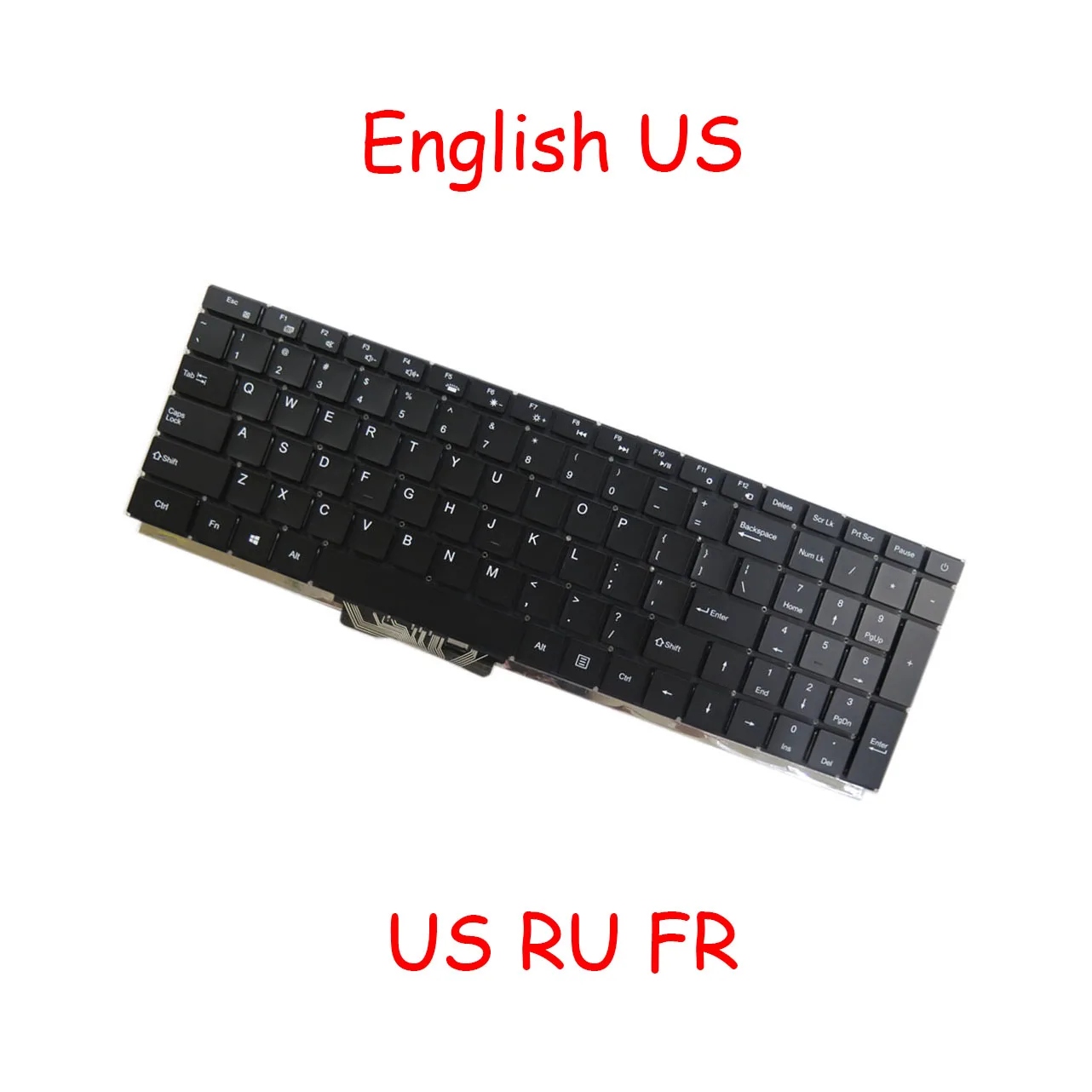 Backlit / No Backlit US FR RU Keyboard For IPASON P2 XU156 MaxBook P2 For ADVEPRO 16/512 F152G For NIAKUN For Powerful 5700U