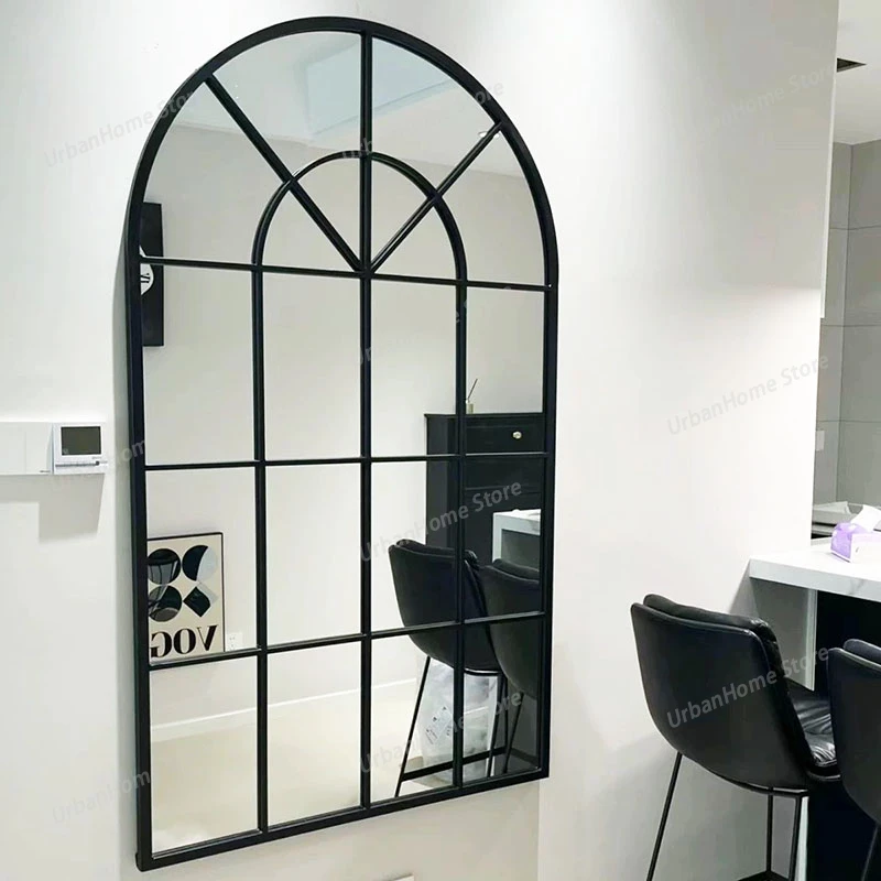 

Frame Decoration Mirror Wall Living Room European Funky Dressing Mirror Aesthetic Irregularlight Luxury Espelhos Home Products