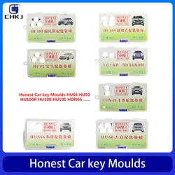 CHKJ 100% Original Honest Car key Moulds HU66 HU92 HU100 HU101 HON66 for key moulding Car Key Profile Modeling Locksmith Tools