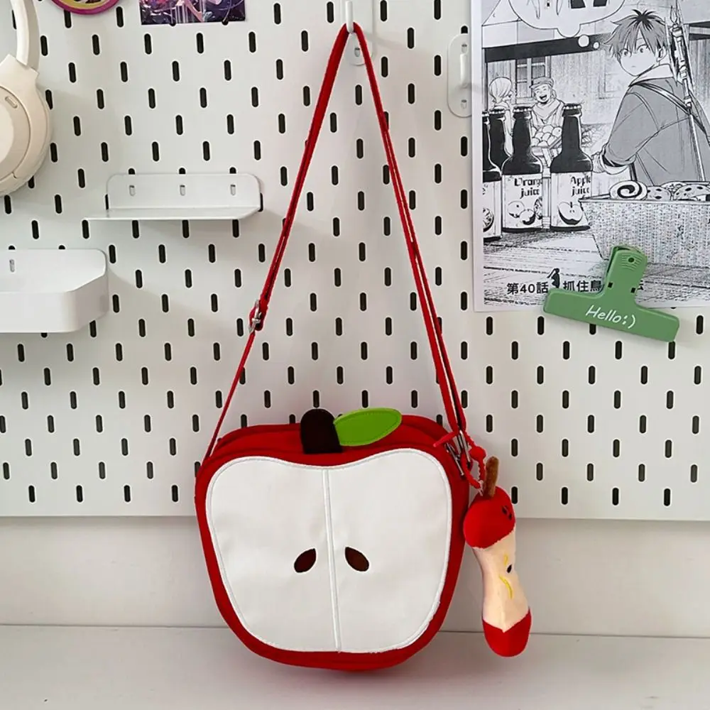 Torba na ramię w kształcie owoców, torba crossbody, gruszka, Harajuku, zabawna torba na ramię, etui na telefon komórkowy w stylu koreańskim, na co dzień.