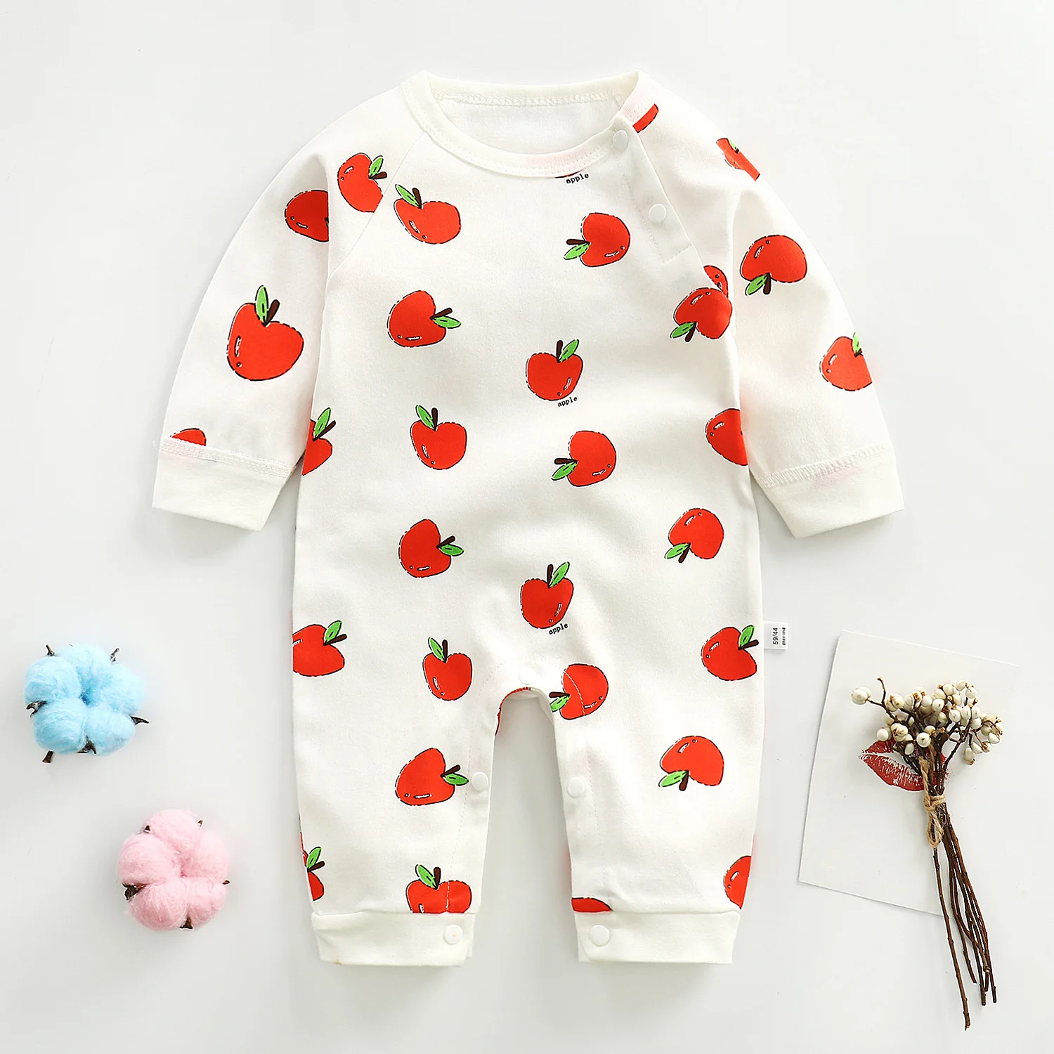 Baby Clothes  Newborn Baby Romper Infant Baby Boys Girls Long Sleeve Cartoon Bear Rompers Jumpsuit Clothes WUDIMIQI