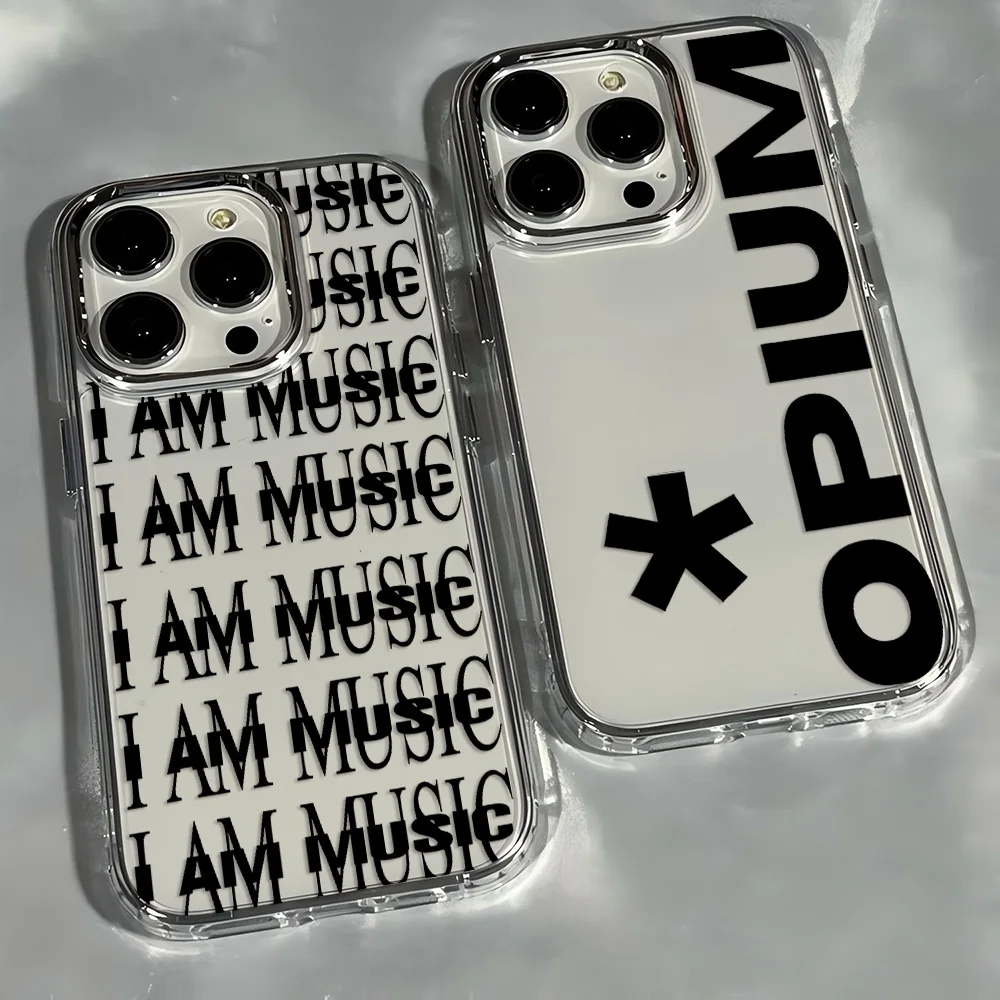 Rap Playboi Carti Phone Case For O-Opium iPhone 17 16e 16 15 14 13 12 11 mini Pro Max X XR XSMAX 8 7 Air Plus Transparent Cover