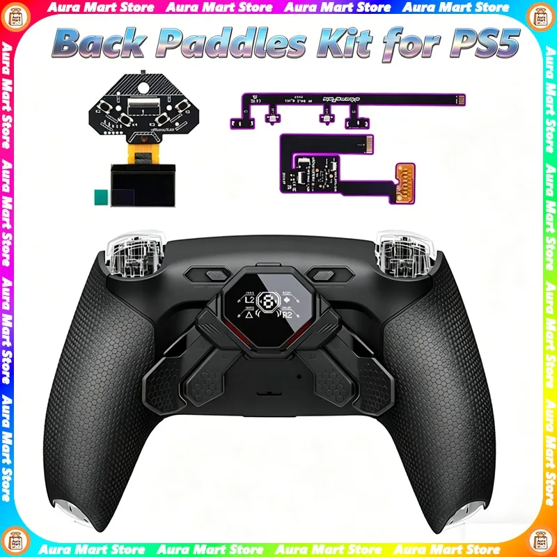 eXtremeRate SPARK Back Paddles Kit for ps5 Controller BDM-01