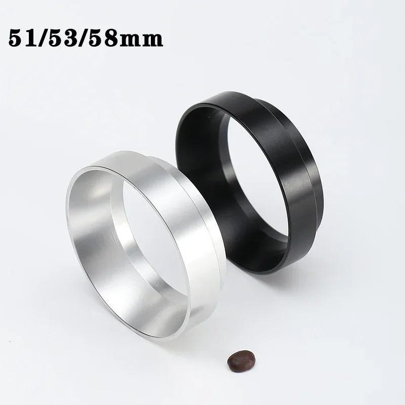 51/53/58mm Coffee Powder Ring Grinder Anti-flying Powder Ring Coffee Handle Quantitative Ring Barista Coffee Accessories