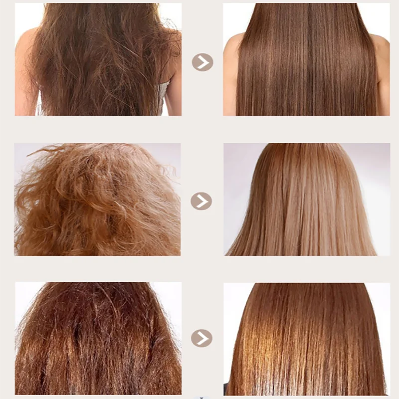 Máscara de cabelo 5 segundos reparar instantaneamente evitar ressecamento extremidades divididas emaranhados anti quebra suave hidratação profunda reparar danos ao cabelo