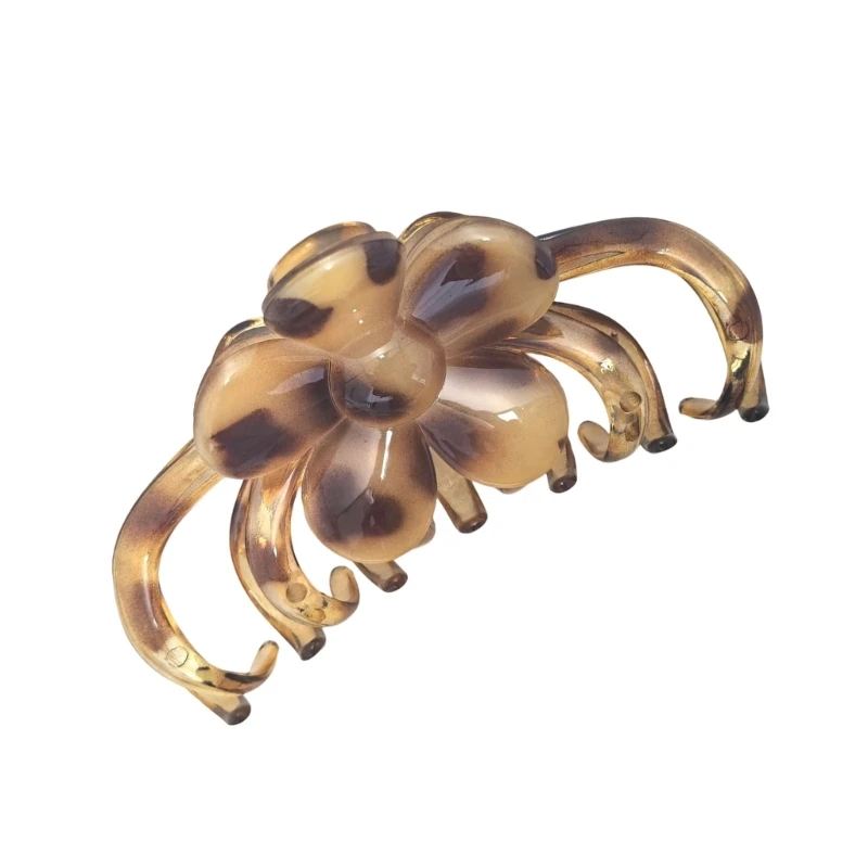 

Fashion Flower Hair Clip for Long Hair Practical ABS Material Claw Clip Y166