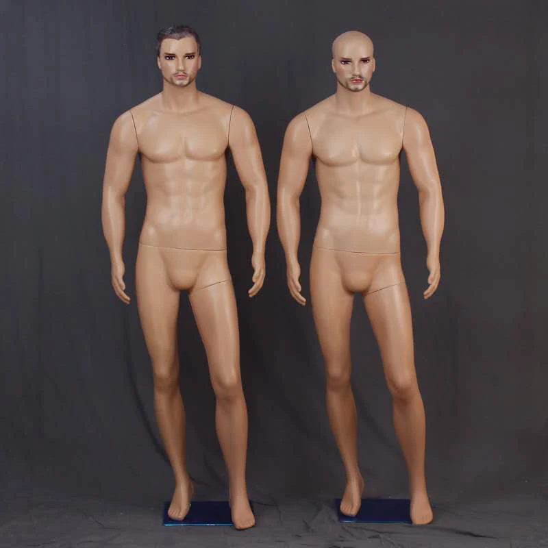 cheap Model man dummy large size male mannequins skin full body plastic for Clothes