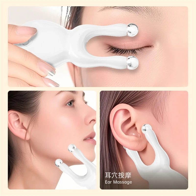 Massageador facial profissional em forma de v, para levantar os olhos, nariz, anti-envelhecimento, cuidados com a pele, dispositivo de beleza, novo design, ferramenta ergonômica de cuidados com a pele