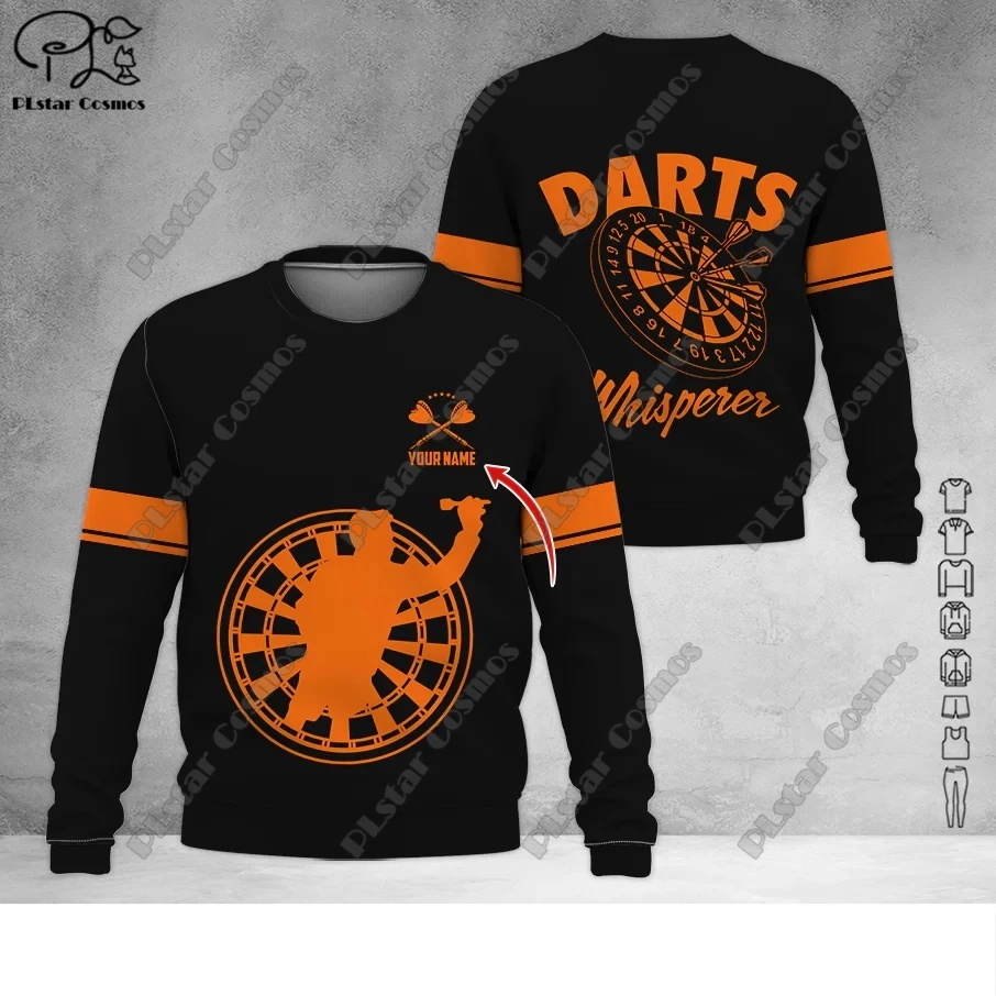 PLSTAR COSMOS 3D printed personalized name unisex darts player clothing sports and leisure sweatshirt new product series   F-7