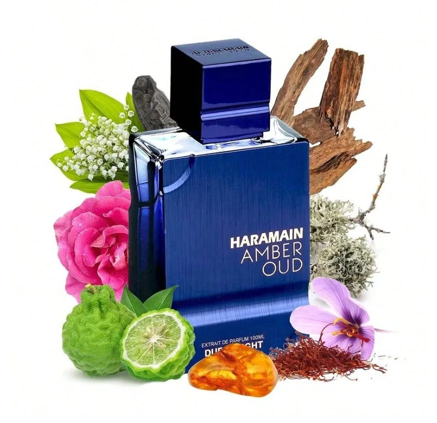 AI HARAMAINAMBER-oud - Musk Amber Eau de Parfum Spray - Luxurious fragrance in a beautiful gift box - Long-lasting, elegant musk