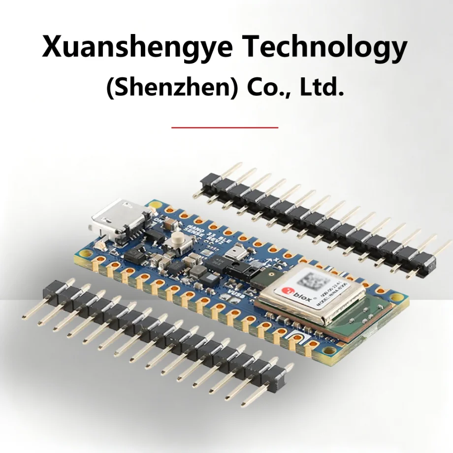 Arduino Nano 33 BLE Sense Rev2 ABX00069 nRF52840 Dev Board Multi Sensor AI TinyML Wearable Module