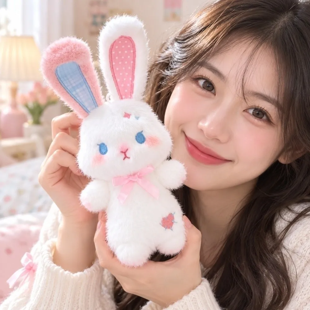 Soft Rabbit Plush Keychain Miniature Size Premium Cotton Astrology Bunny Keychain Exquisite Lightweight Kawaii Plush Pendant