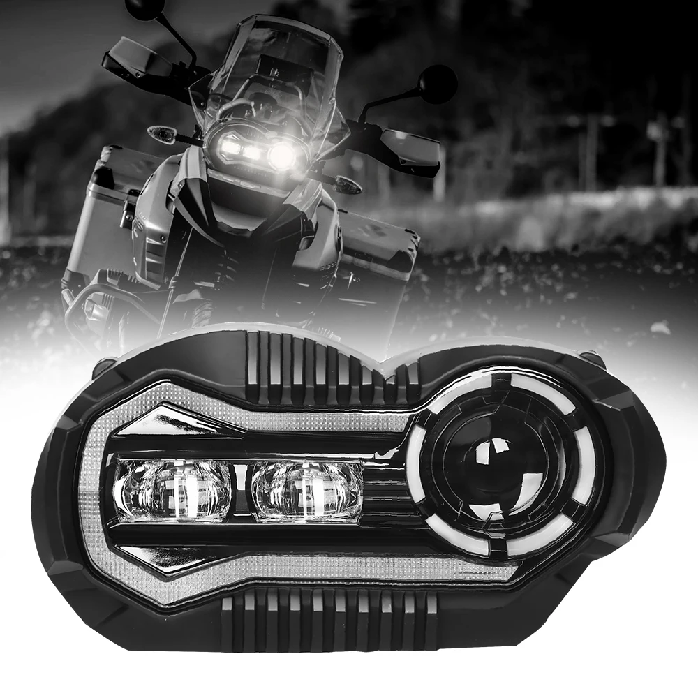 

Motorcycle Lighting System Motorbike Led Headlights Projector Head Light for Bmw R1200Gs Motorcycle Headlamp