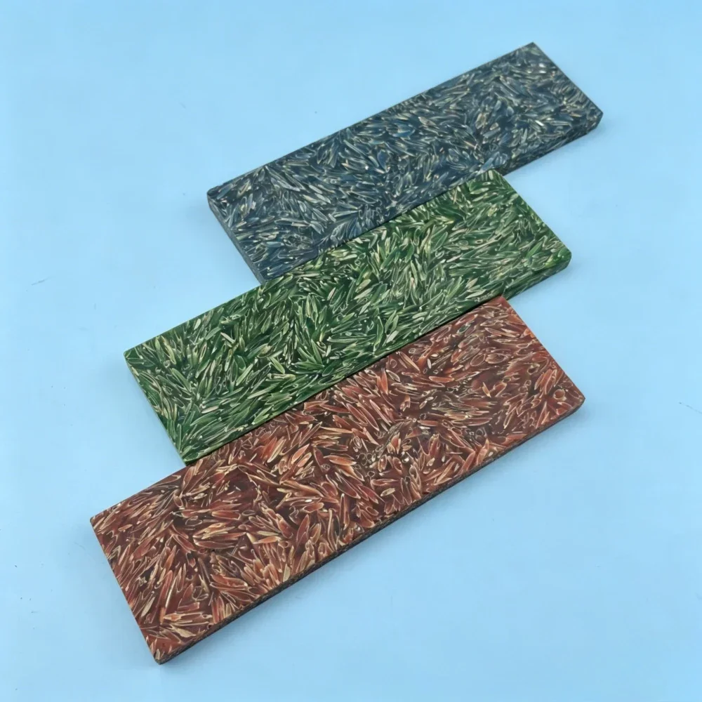 135X40X8MM Specification Handle DIY Micatta Materials Shell Texture Design Handle Material Grain Handle Patch