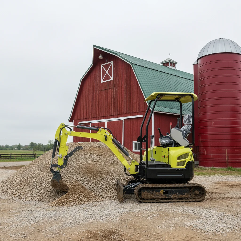 حفارة ديزل مجنزرة 2 طن - حفار هيدروليكي على شكل كسفادورا للأعمال الخارجية شديدة التحمل