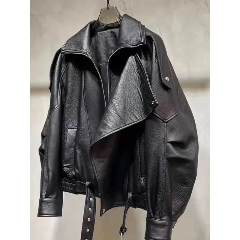 Modelli primavera autunno da uomo e da donna Giacca da motociclista dal design unico e versatile di bell'aspetto