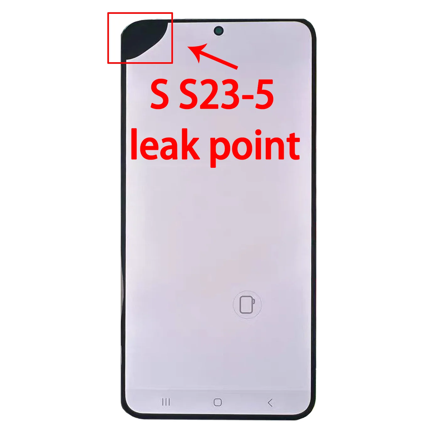 Defect AMOLED Touch Screen Digitizer Assembly For Samsung Galaxy S23 S911B S911U Display Replacement Repair Parts