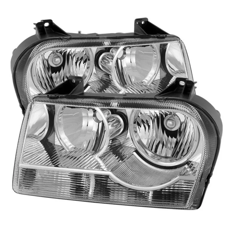 

BAINEL Left Headlights Chrome fits 2005-2010 Chrysler OE CH2519111/ CH2518111