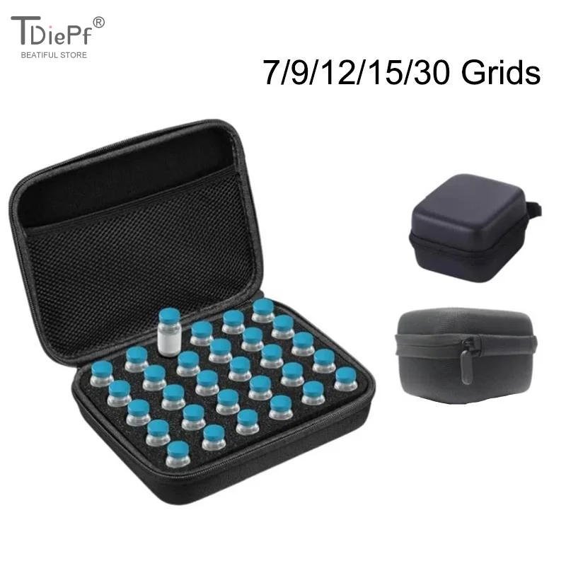 Tragbare 10ML Insulin-Aufbewahrungsbox Große Kapazität EVA Insulin-Etui Verschleißfest Wasserdicht Insulin-Organizer für Diabetiker