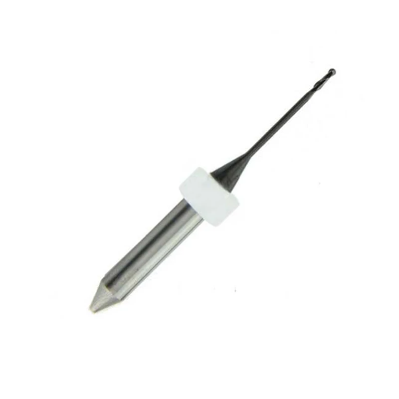 Yenadent 0.3/0.6/1.0/2.0mm PMMA Milling Cutter CADCAM Dental Drill Bur Denture Grinding Tools