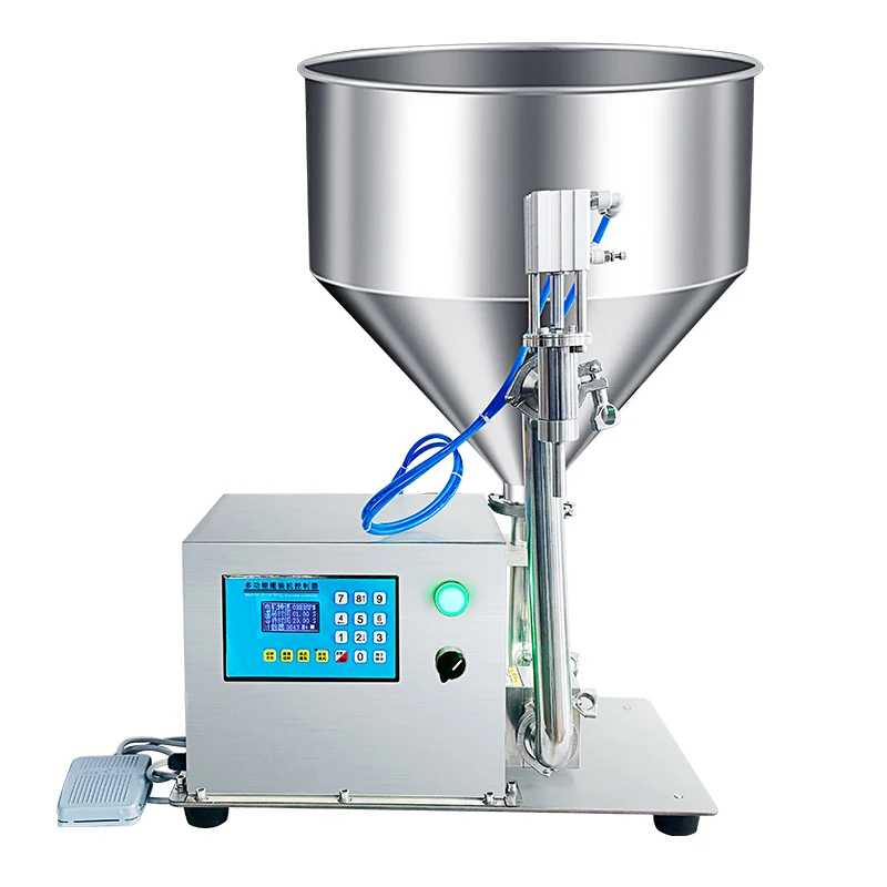 

Semi-Automatic High-Accuracy Sauce Honey Paste Filling Machine Motor Desktop Gear Pump For Food Beverage Cosmetic Applications