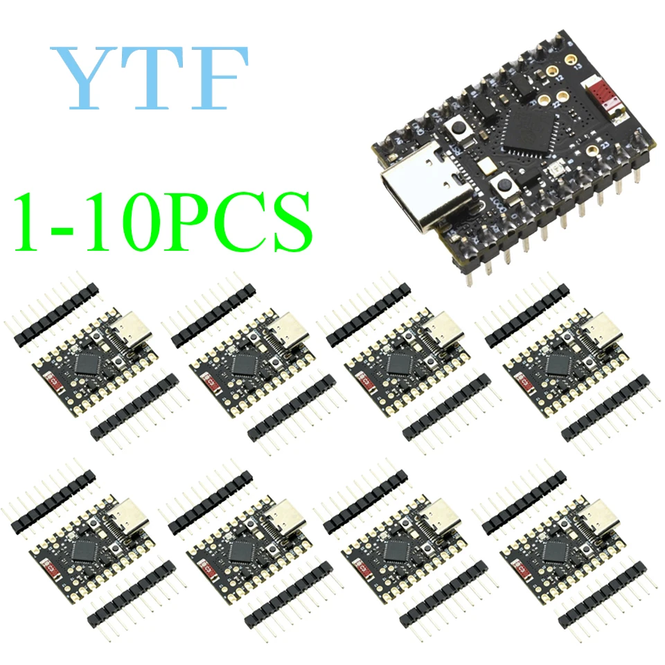 

1-10PCS ESP32-C6 Development Board – Wi-Fi 6, 4MB Flash, Native USB, RISC-V for Matter & IoT