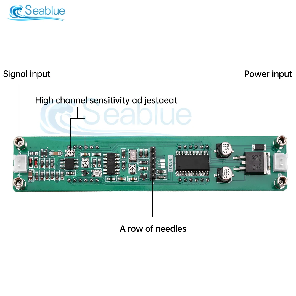 Imagem -06 - Signal Frequency Counter Medidor Tester Digital Canais Dígitos 20mhz2400mhz 2.4ghz 20mhz1200mhz 1.2ghz dc 8v15v rf