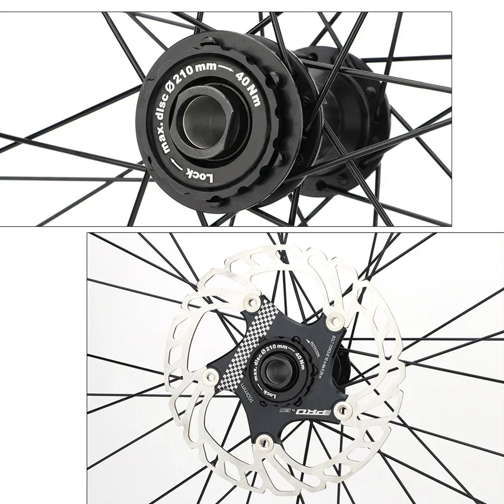 1PC Bike Bicycle Centerlock Disc Brake Lockring For-Shimano 9/12/15mm Axle Center Lock Disc Lock Cover Quick Release Hub