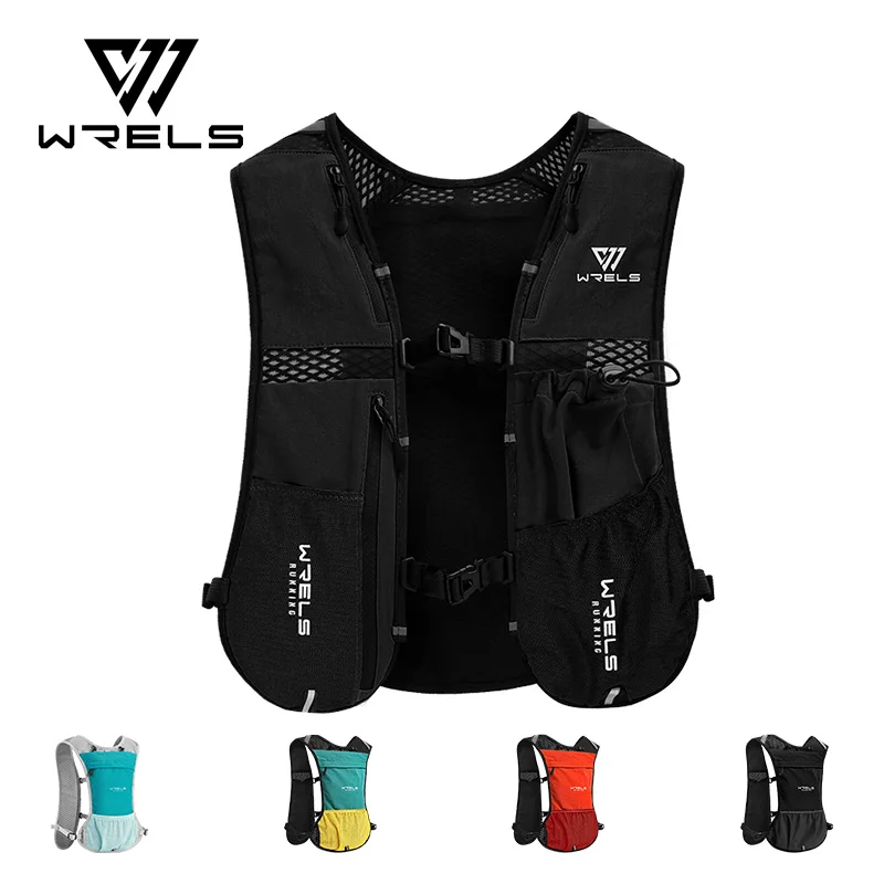 WRELS Breathable Lightweight Running Backpack Ultra-Light Portable Hydration Vest Suitable for Cycling Climbing Marathon Hiking