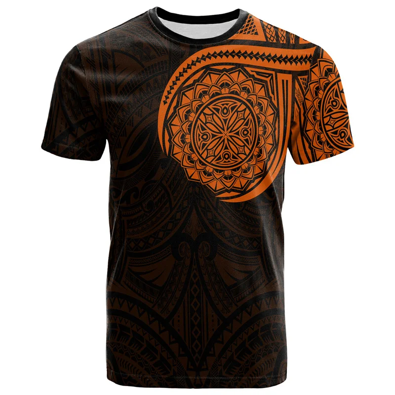 3D Neuseeland polynesische Maori Rugby Ball Print T-Shirt Sport Fitness schnell trocknen T-Shirts für Männer Mode Hawaii Gym Tops T-Shirt