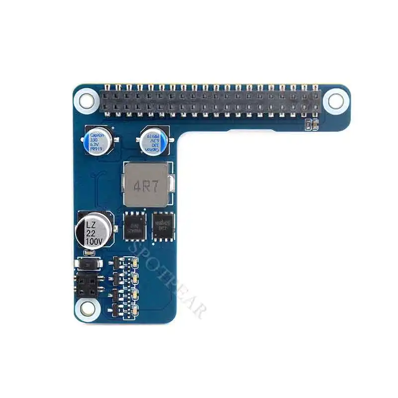 Raspberry Pi 5 PoE MINI HAT(G) Power over RJ45 Ethernet 802.3af/at Moudle for Pi5  Compatible With Raspberry Pi 5 Official Case