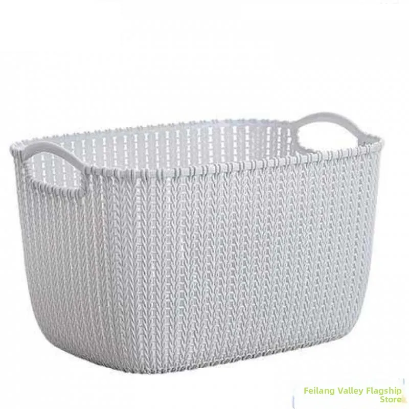 

Willow Woven Storage Box for Glass Fire Pit Tank Placement And Removal Basket for Household Storage Organizer