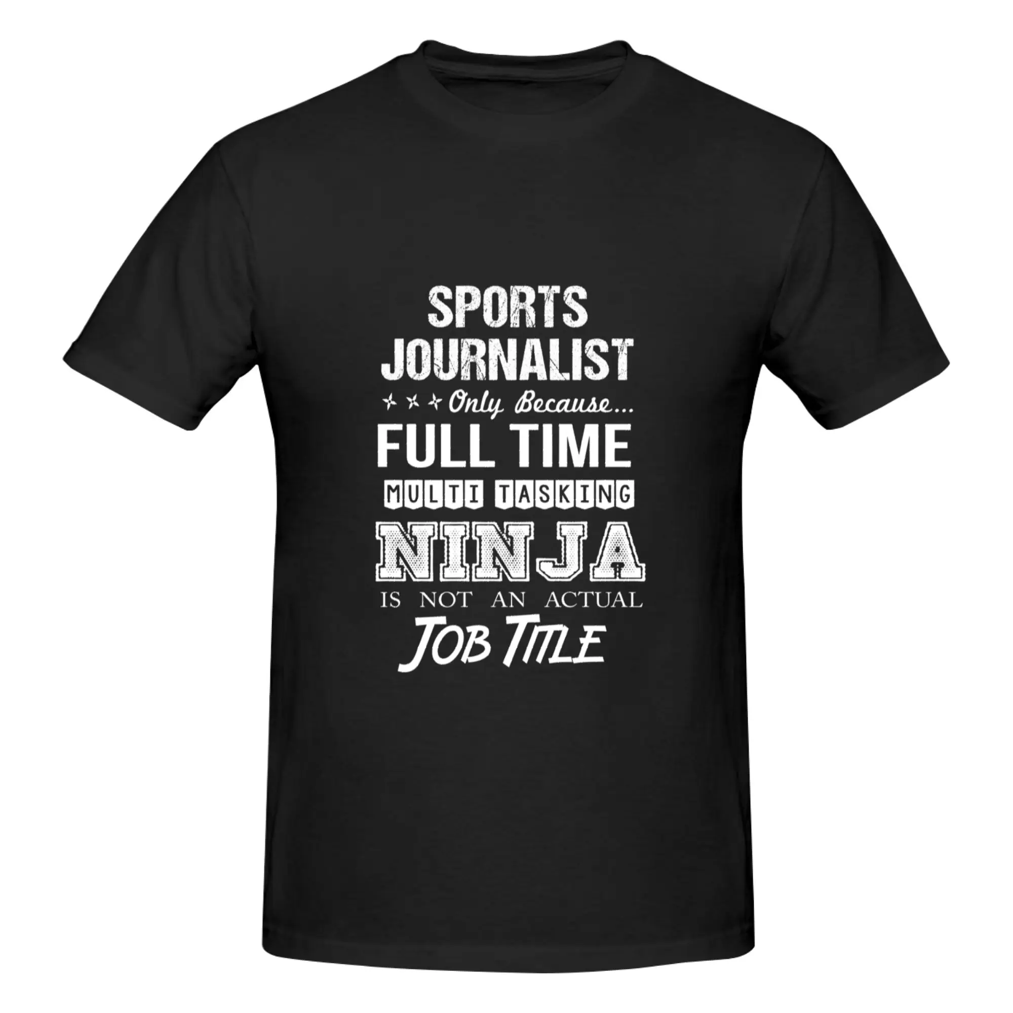 Funny Sports Journalist Oversized Men's Printed T-Shirt Unisex T shirtEssential