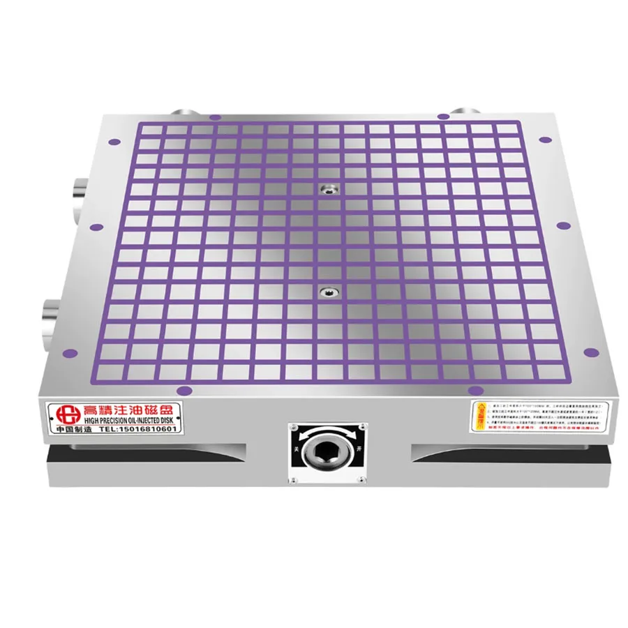 CNC suction cup disk permanent magnet suction cup computer gong CNC gantry milling machining center square strong suction cup