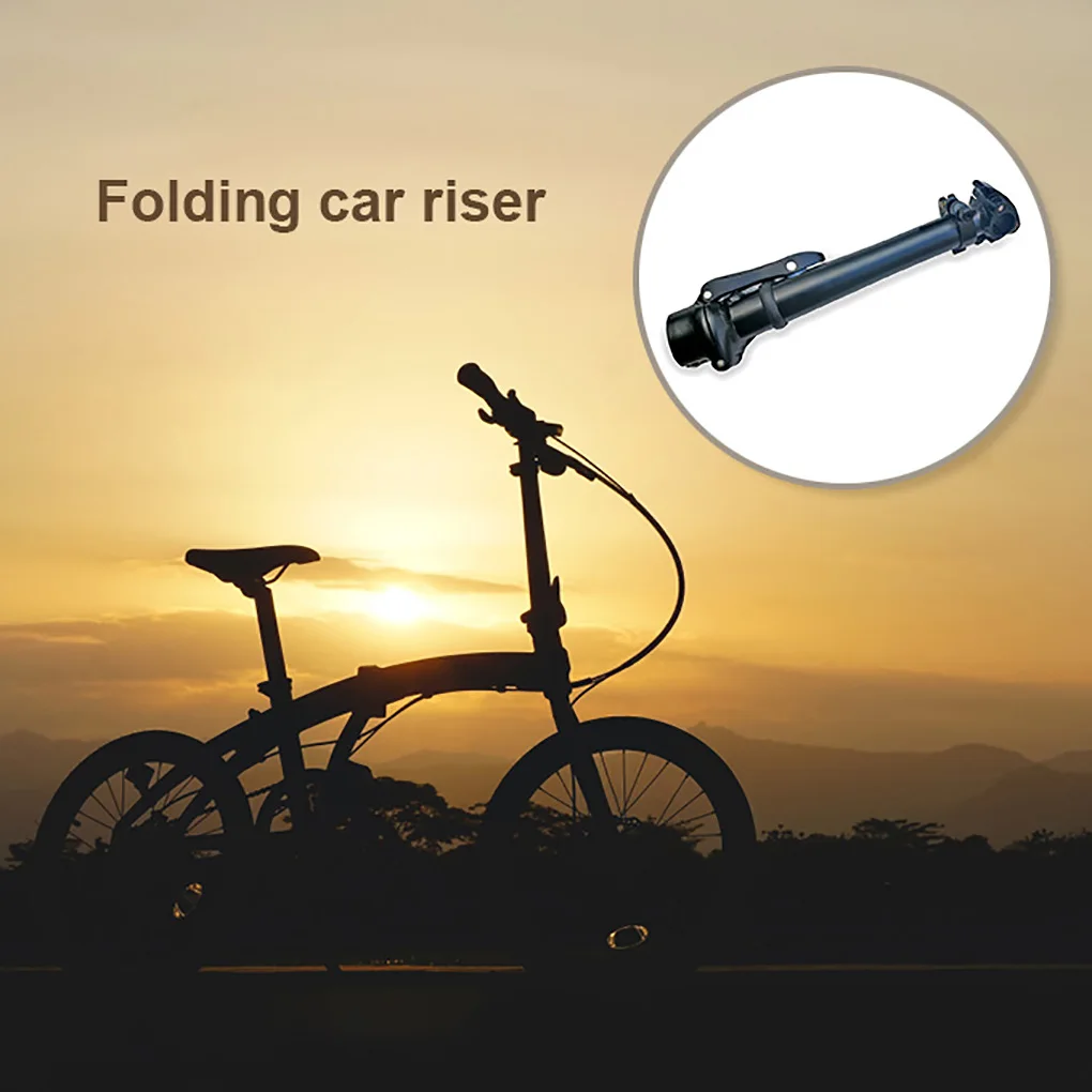 

Bicycle Stem Folding Aluminum Alloy Mountain Bike Road Cycling Adjustable Front Fork Riser Head Tube Handlebar Supplies