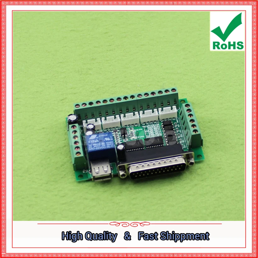 MACH3 Engraving Machine 5-Axis Stepper Motor Driver Interface With Optocoupler Isolation Module Board (C7A1) X-0.1