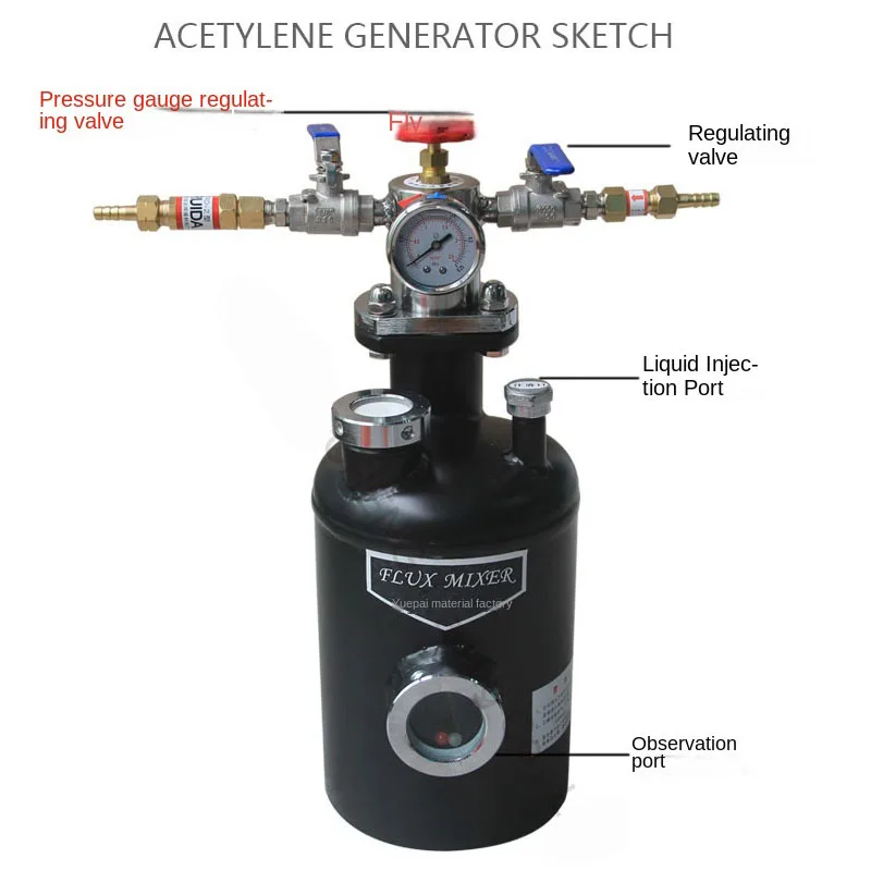 Flux Gas Flux Generator Reaper Brazing Flux RD160-B Carbon Steel Single Tank