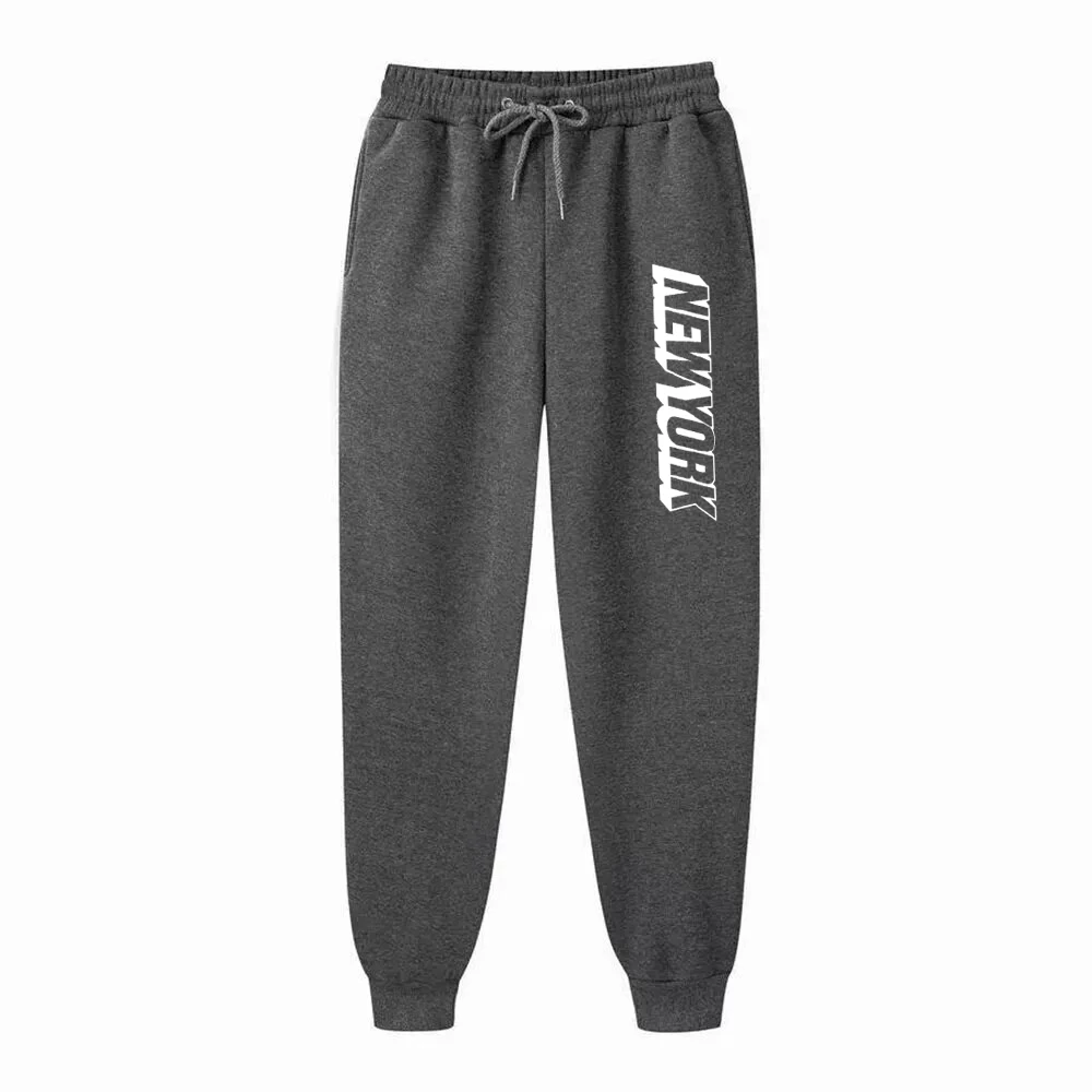 Pantaloni sportivi stampati di New York per la casa di alta qualità da donna, comodi pantaloni morbidi, pantaloni sportivi casual quattro stagioni