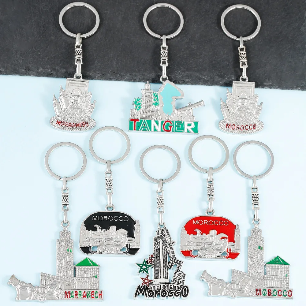 อุปกรณ์เสริมเครื่องประดับหยดน้ำมันโลหะผสมย้อนยุค DIY ของที่ระลึกสำหรับนักท่องเที่ยว อุปกรณ์เสริมพวงกุญแจ และเครื่องประดับเสื้อผ้าแฟชั่น