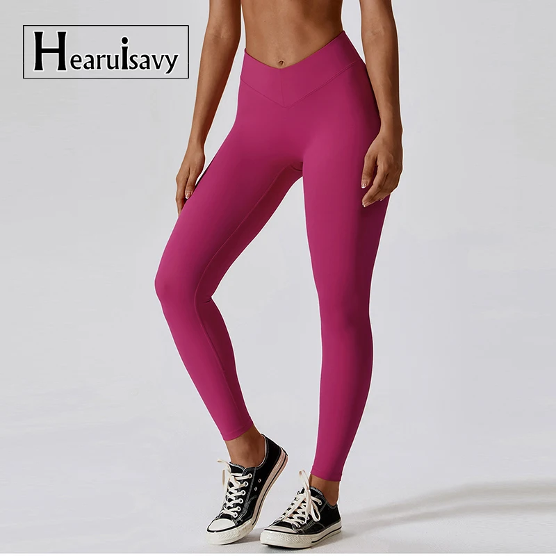 

Running Train Yoga Pants High Waist Sports Leggings Women Comforts Fitness Gym Leggings Women Workout Tights Yoga Clothes Female