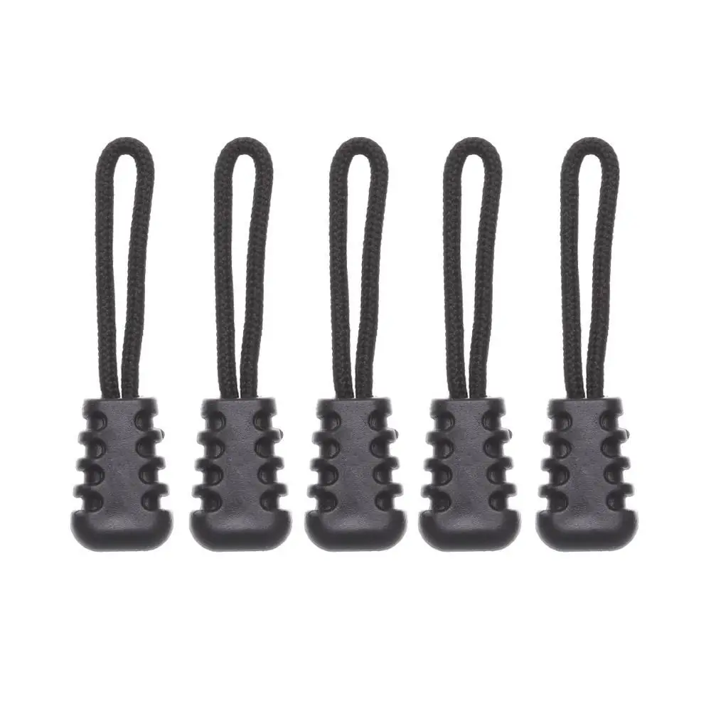 High quality Bags Clip Buckle Suitcase Tent Backpack Zipper Pull Cord Rope Pullers Ends Lock Zips Zip Puller Replacement