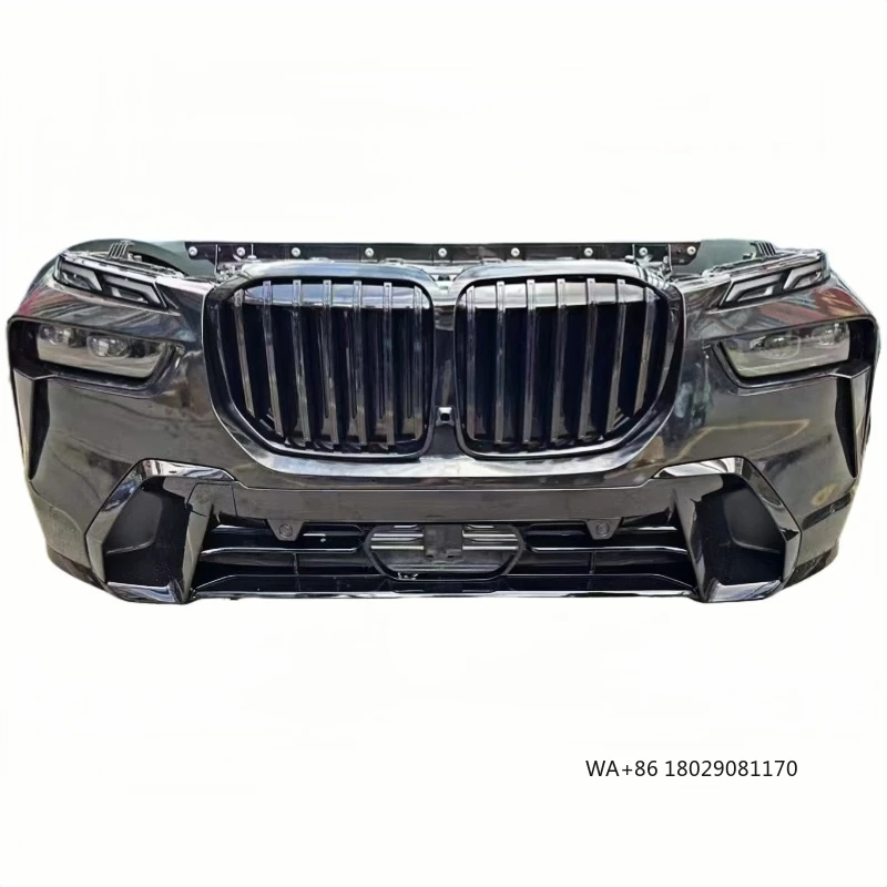 

Used Complete Auto Body Nose Cover Front Bumper Assembly for X7M Includes Fog Light Cut-Outs