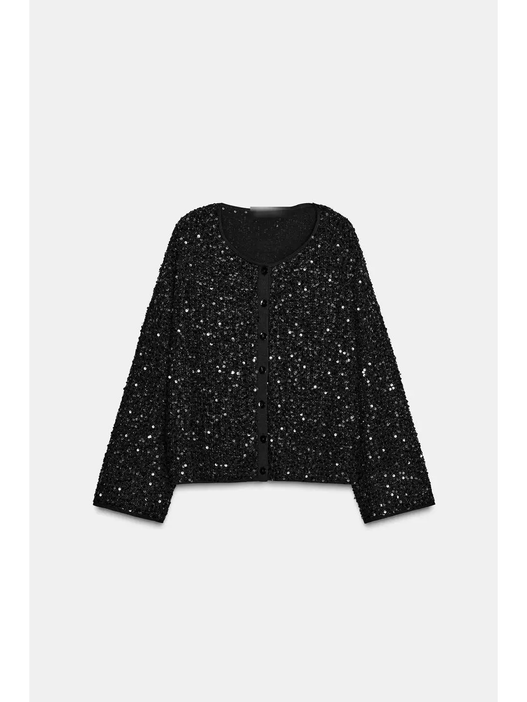 Jaet de punto de invierno largo Sve Glimmer decorado con un solo hombro cierre de botón prendas de vestir exteriores para mujer Ele Chic Sle