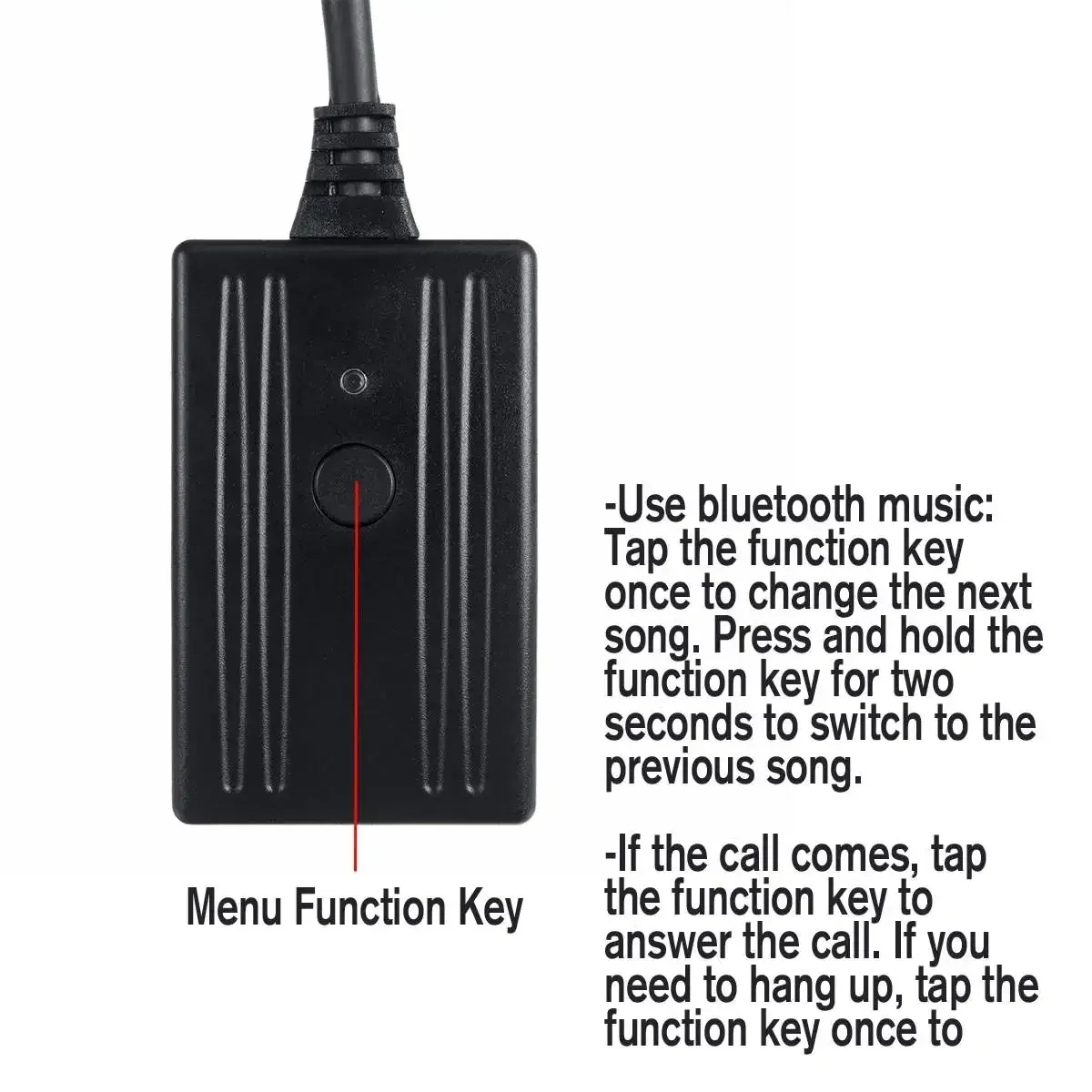 Adaptador de Cable Receptor Auxiliar Bluetooth para Fiat Grande Punto, Módulo Auxiliar HiFi con Manos Libres para Unidad Principal de CD de 6 Pines para Alfa Romeo 159